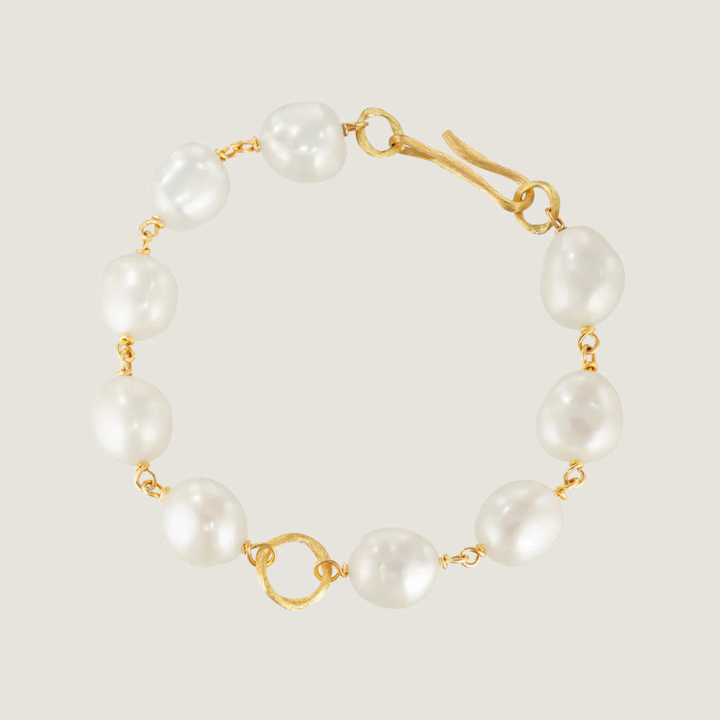 VEGA ARMBÅND LOOP FERSKVANDSPERLER