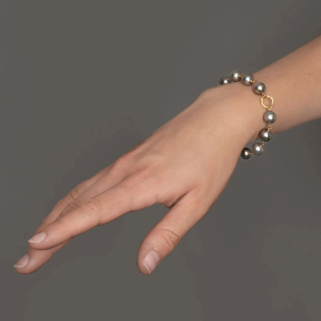 VEGA ARMBÅND LOOP TAHITIPERLER