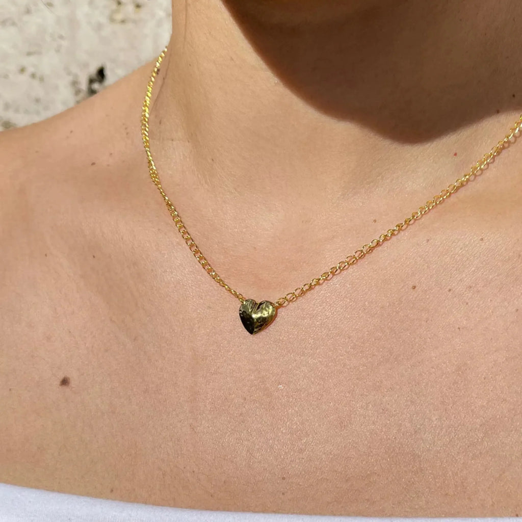 Bruised Heart Necklace