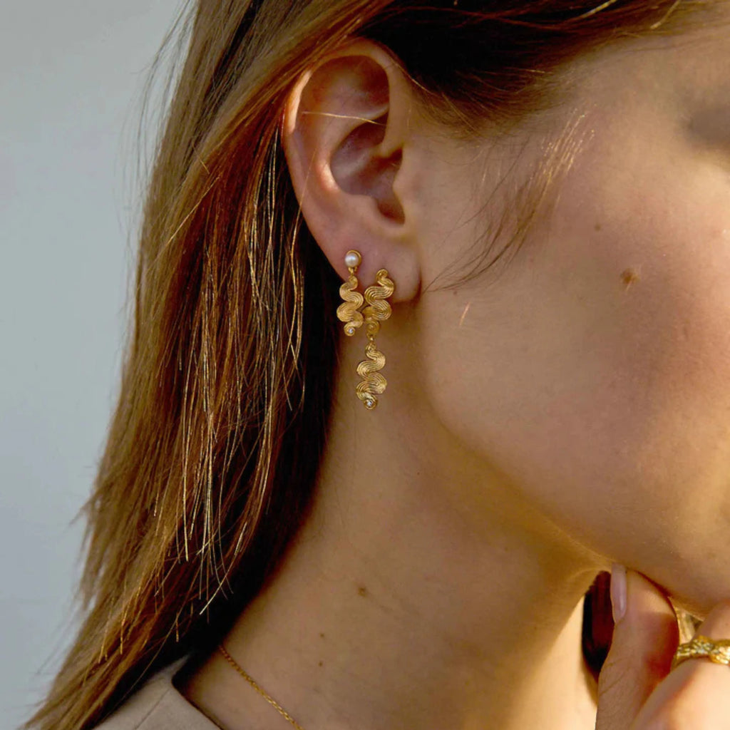 Audrey double earrings