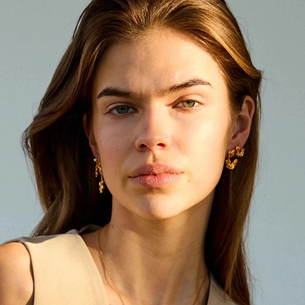 Audrey double earrings