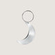 Big Half Moon Creole Silver