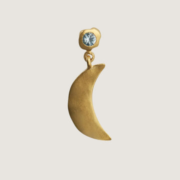Big dot bella moon with blue lagune stone