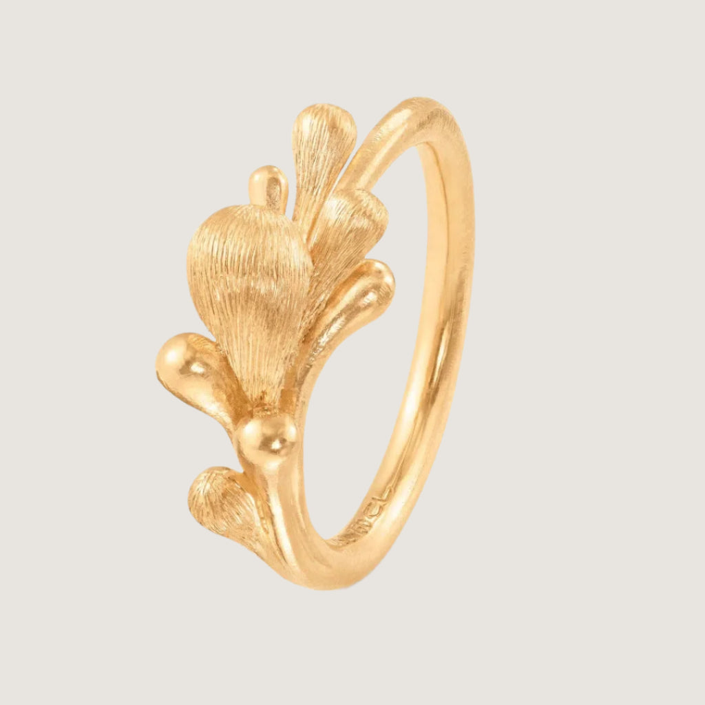 BoHo ring 18kt rødguld
