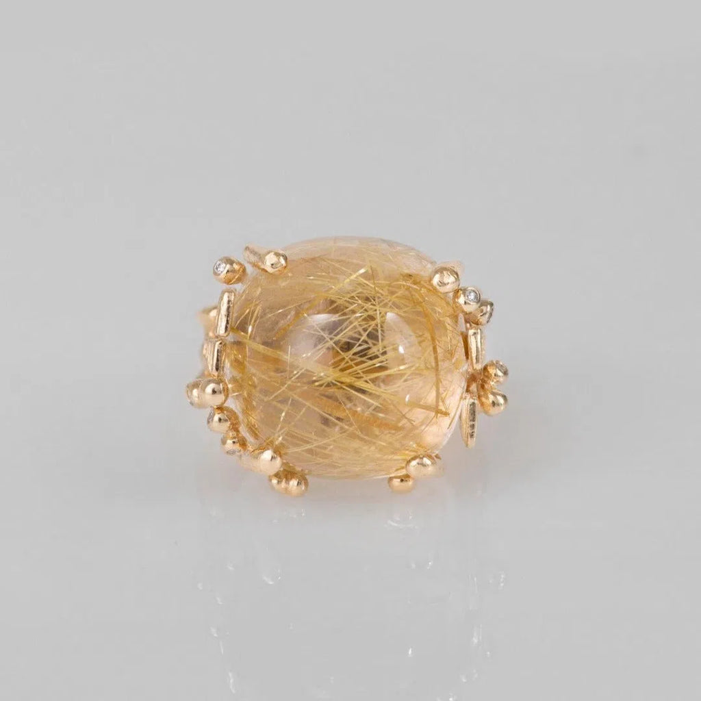 BoHo ring m. rutilkvarts