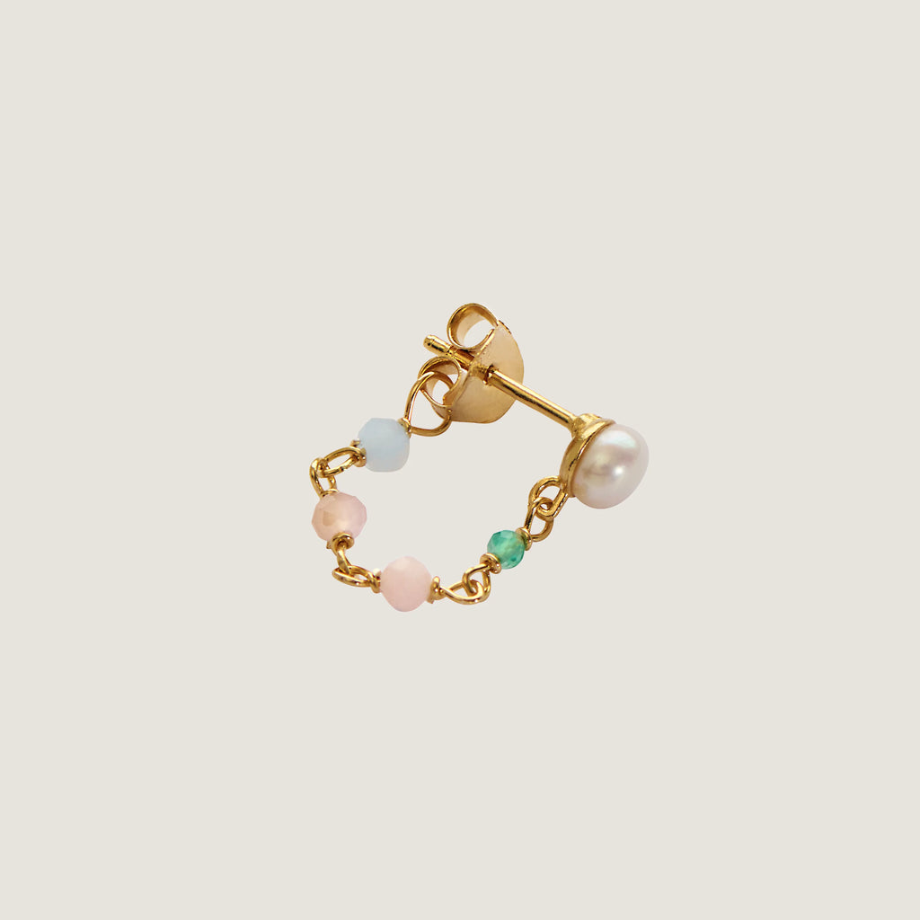 Câlin De Paradis Earring Green - Single