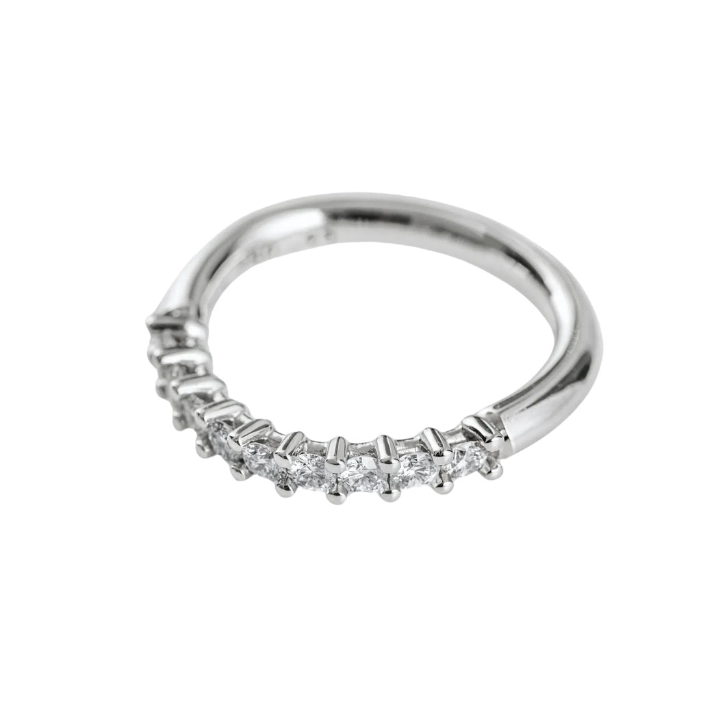 Celebration Ring, 18k blankt hvidguld med diamanter 0,45 ct. TW. VS