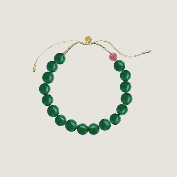 Cherrie Bon Bon armbånd - Happy Green