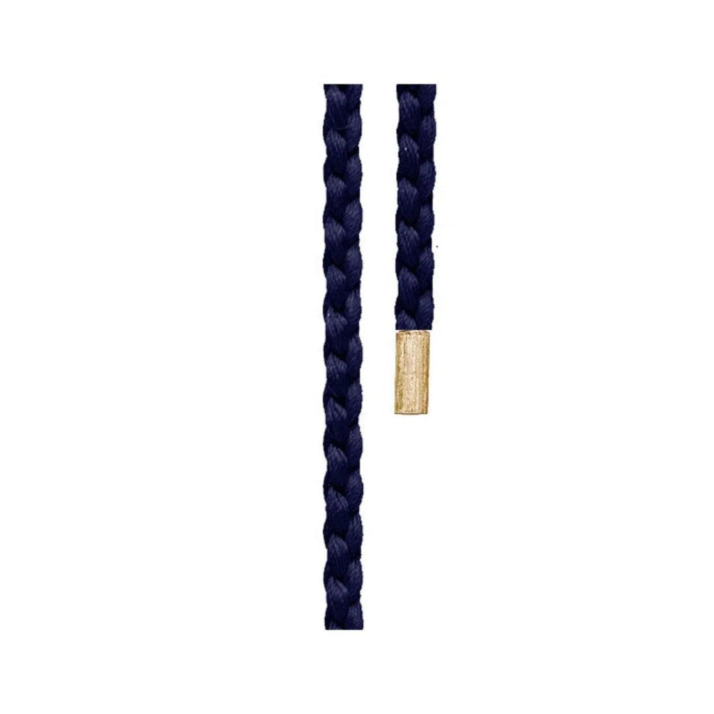 Design snor i 18kt rødguld (Blå)