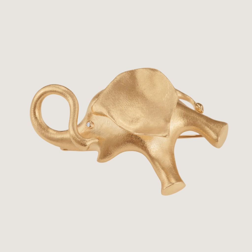 Elephant broche