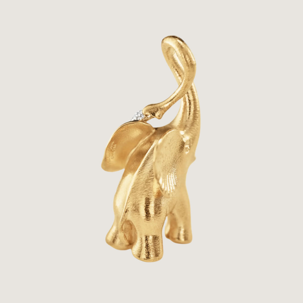 Elephant vedhæng stor