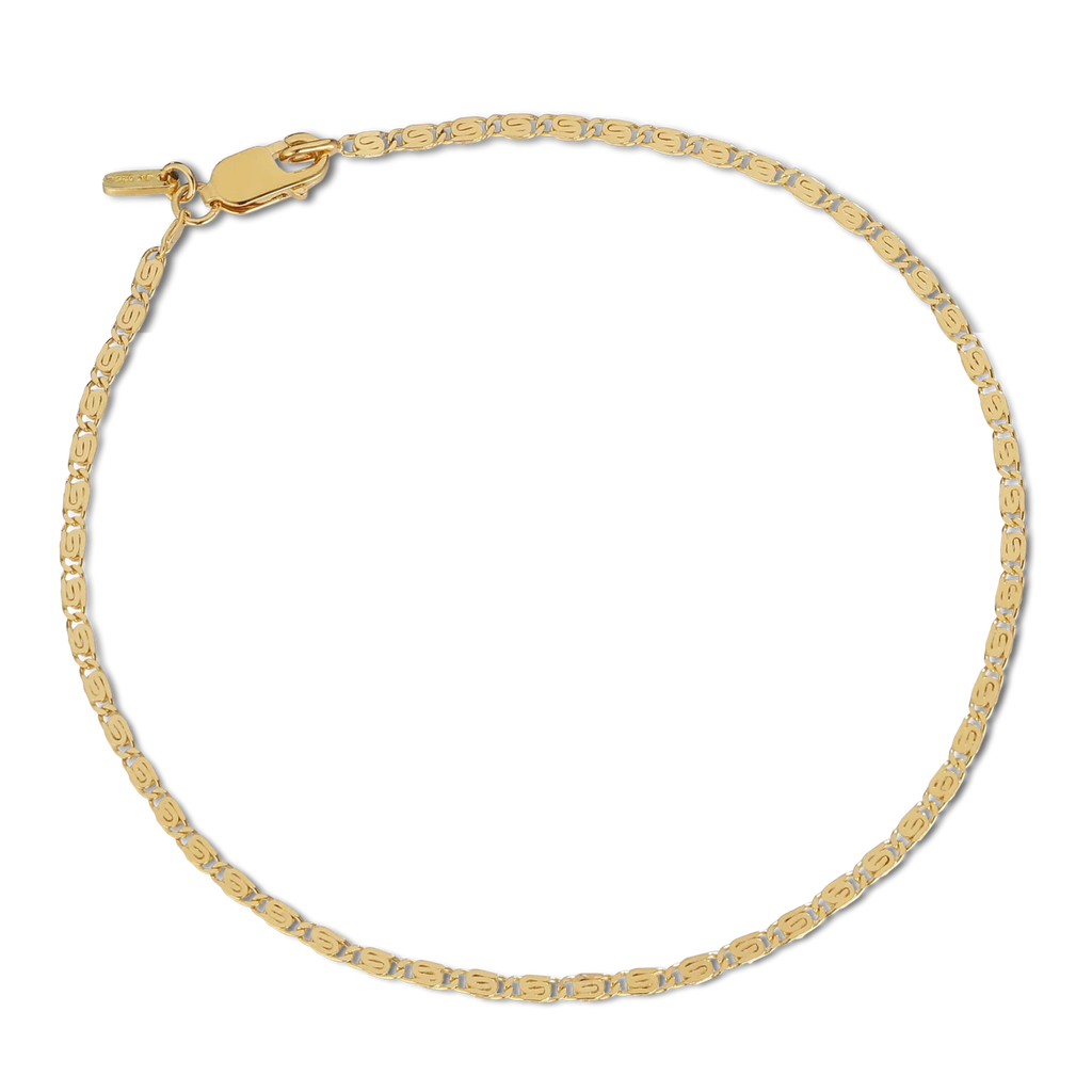 Envision S-Chain Bracelet Medium 17,5 cm gold plat