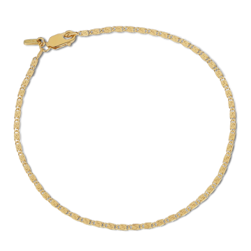 Envision S-Chain Bracelet Medium 17,5 cm gold plat