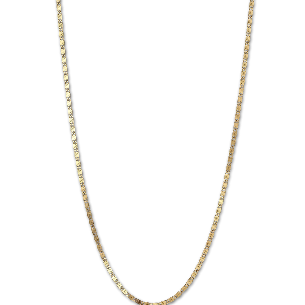 Envision S-Chain Necklace, gold-plated sterling si