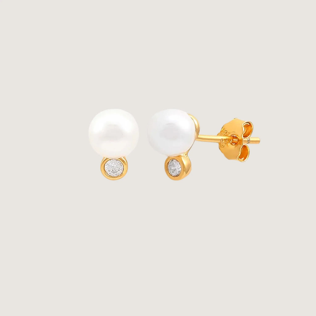 Harper pearl earrings