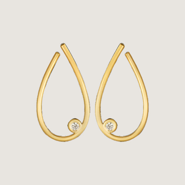 Kharisma moon anniversary øreringe