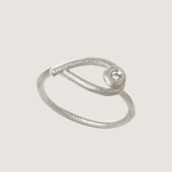 Kharisma ring sølv 0,02ct