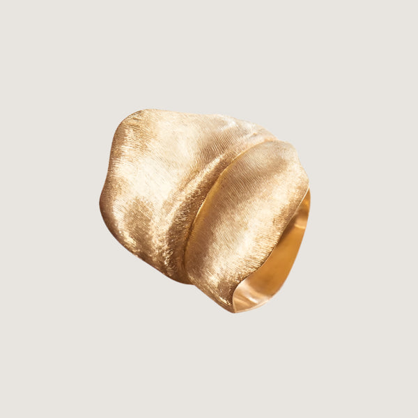 Leaves ring i 18kt rødguld