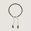 Life Armbånd, håndknyttet reb oval 4,5mm, farve: Mocha