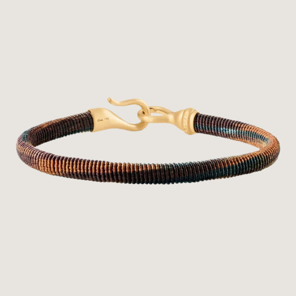 Life armbånd 6mm Maroon 18kt rødguld