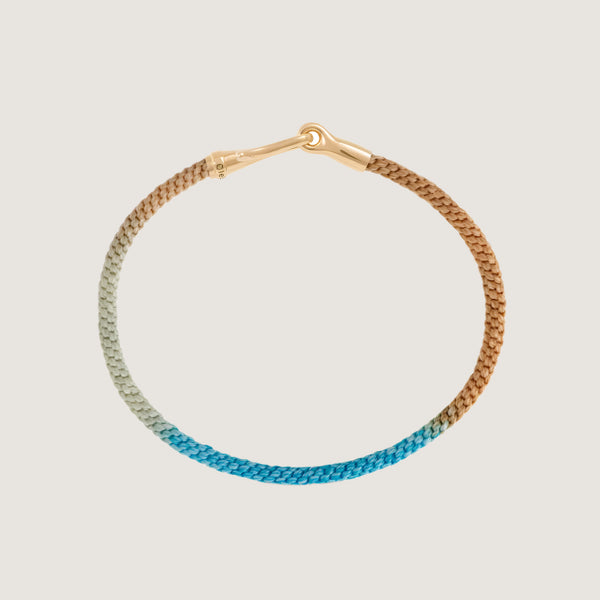 Life armbånd Cornflower 18kt rødguld