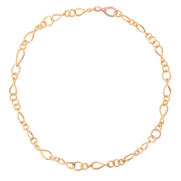 Love Collier small 18kt rødguld 45cm