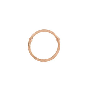 Nature ring i 18kt rosaguld