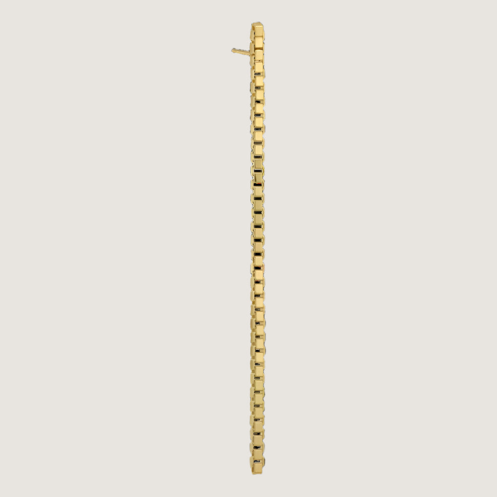 Night Magic Chain Stud forgyldt