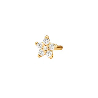 Ørestik Shooting Stars Mini 18KT 0,06CT