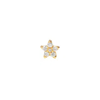 Ørestik Shooting Stars Mini 18KT 0,06CT