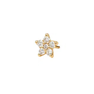 Ørestik Shooting Stars Stor 18KT 0,27 CT