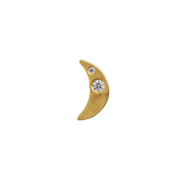 PETIT BELLA MOON EARRING GOLD