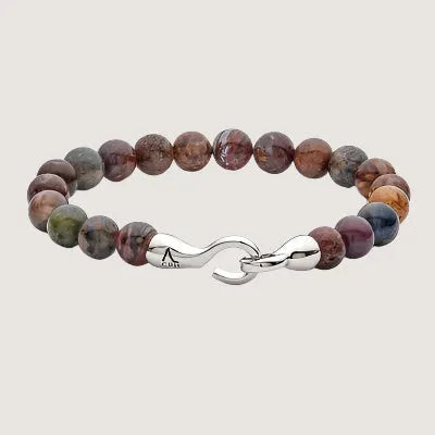 Pietersite with Hook Clasp 8mm