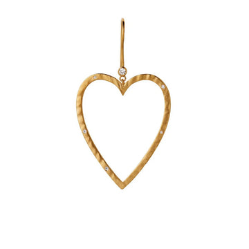 Power Heart Earring - Single