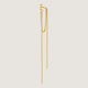 Night Magic Earring forgyldt