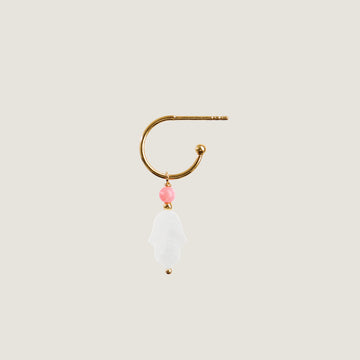 SWEET HAMSA WITH CORAL EAARING