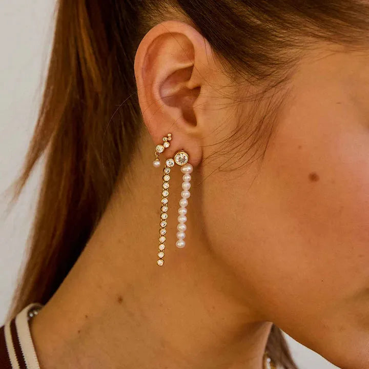 Sienna pearl earrings