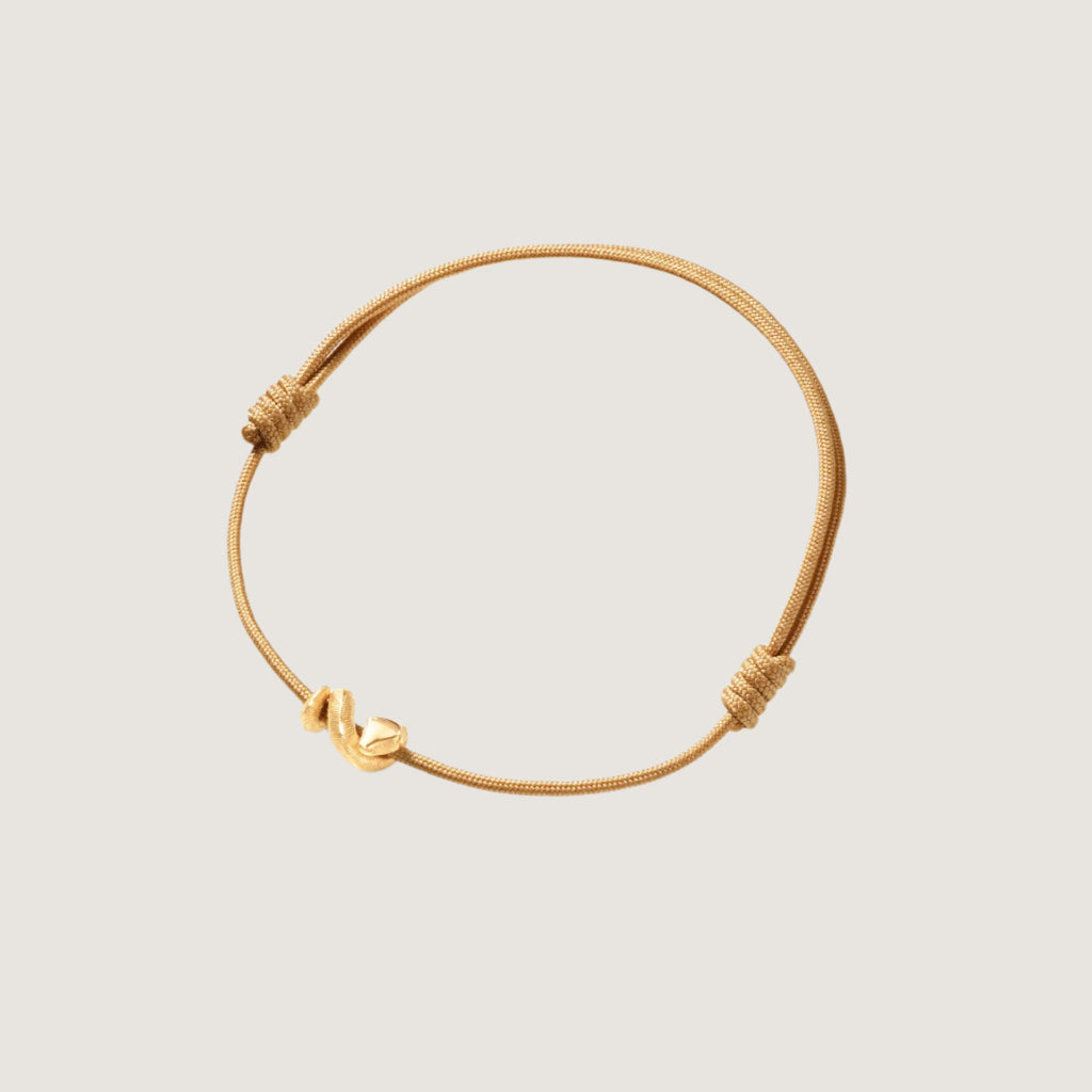 Snakes mini charm beige snor