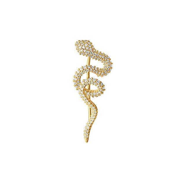 Snakes ear climber ørering pavé