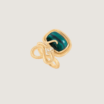 Snakes ring m.malakit
