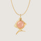 Young Fish vedh. blush månesten 18kt
